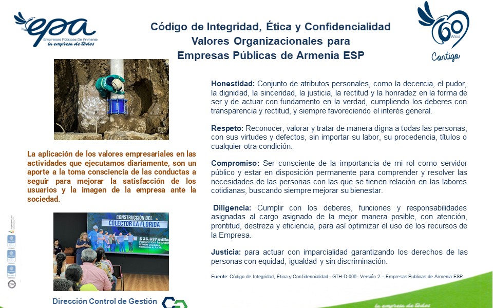 Valores de EPA ESP 1